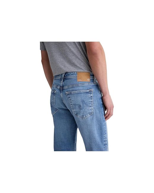 AG Jeans Blue Protege Classic Straight Jeans for men