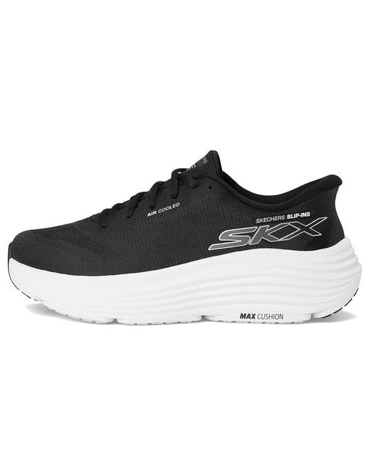 Skechers Black Max Cushioning Endeavour Hallandale Hands Free Slip-Ins Shoes/ 10 B