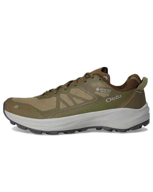 Oboz Green Katabatic Lt Low Gtx Climbing Shoes 11 D for men