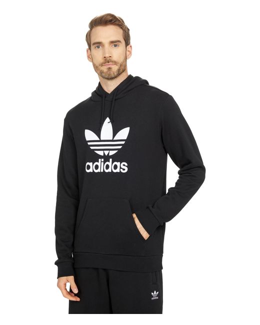 adidas trefoil hoodie