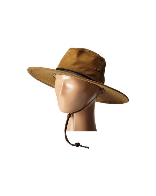 Filson Brown Tin Bush Hat