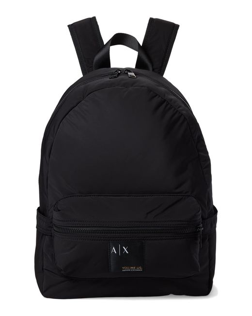 Armani Exchange You.me.us. Backpack in Black for Men Lyst