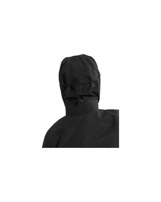 Arc'teryx Black Beta Ar Jacket Coat, Nylon