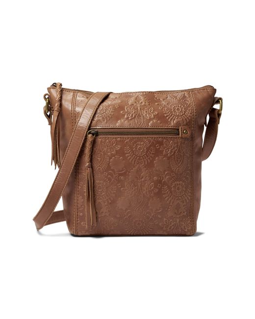 The Sak Ashland Crossbody in Brown Lyst