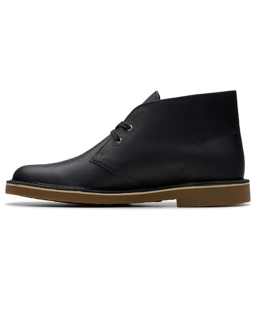 Clarks Black Shepton Chukka Boot for men