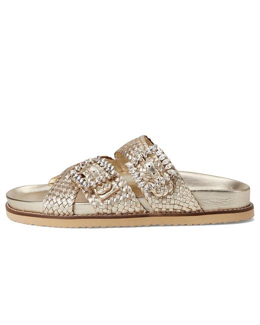 Dune Metallic Lulos Sandals 41 (Us 11) B
