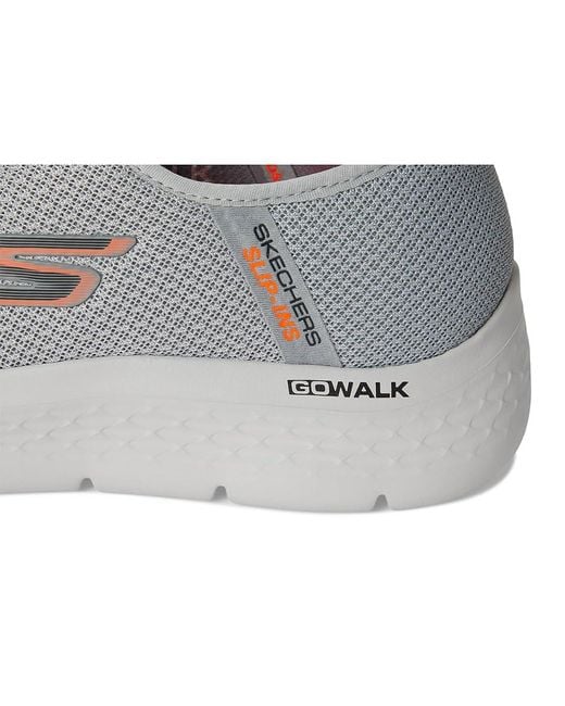 Skechers Gray Hands Free Slip-Ins Go Walk Flex for men