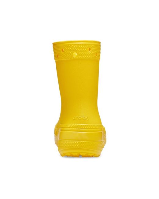 CROCSTM Yellow Classic Rain Boot Sunflower Size 7 Uk / 8 Uk