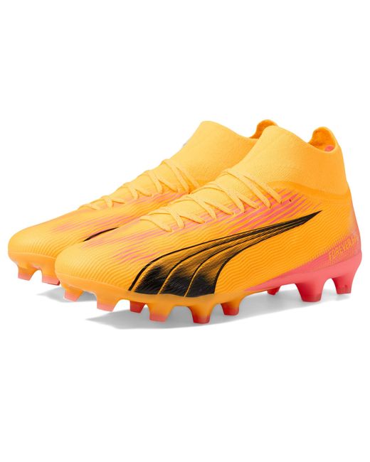 PUMA Yellow Ultra Pro Firm Ground/artificial Ground for men
