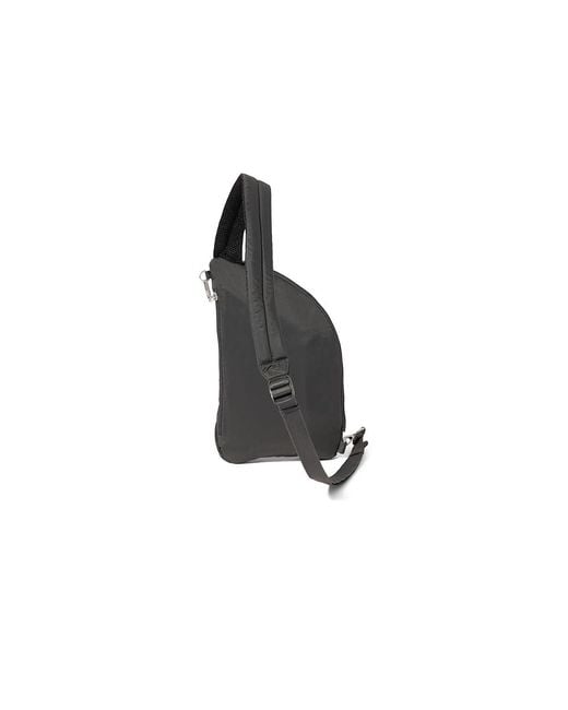 Baggallini Black Securtex Anti-Theft Half Moon Sling Handbags, Nylon