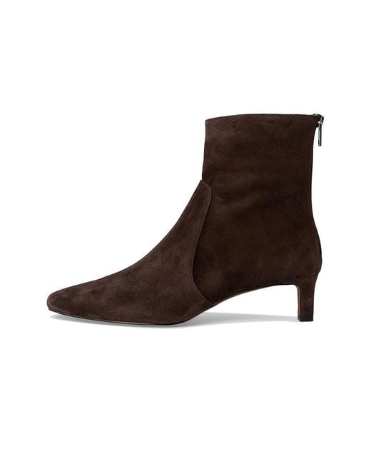 Madewell Brown Dimes Kitten Heel Boot