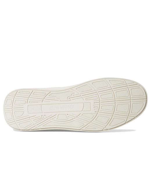 Steve Madden White Oslo Shoes 8 D for men