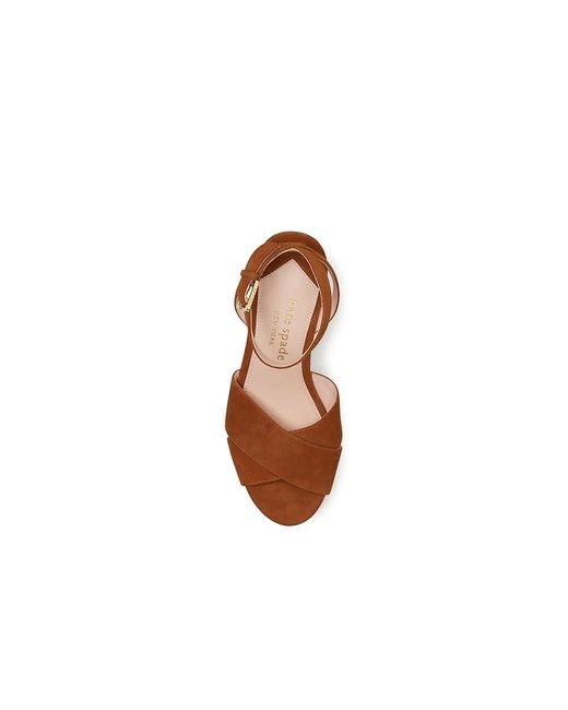 Sandals Designer By Kate Spade In Brown, Size: 6.5 main image 1