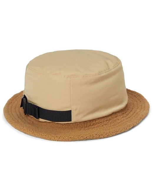 The North Face Natural Yumiori Bucket Beanies Utility/Khaki Stone, Fleece/Polyester