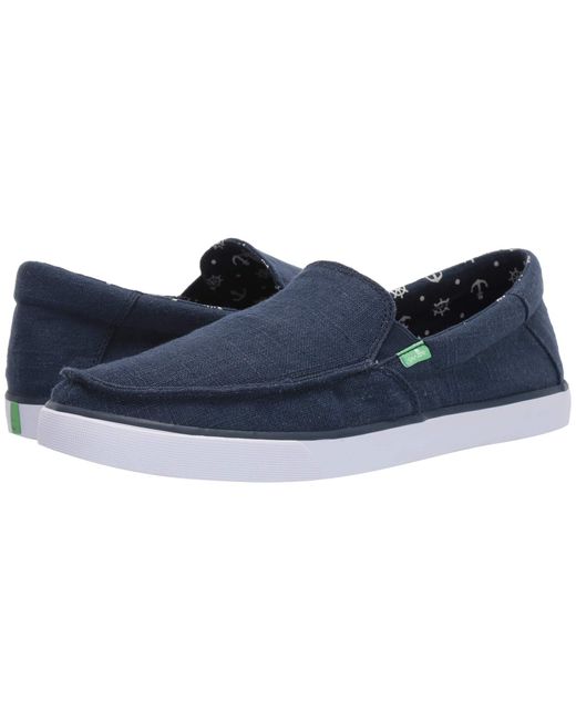 Navy blue sanuks Clearance