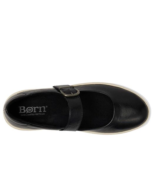 Born Black Mira Mj Shoes, Leather/Suede