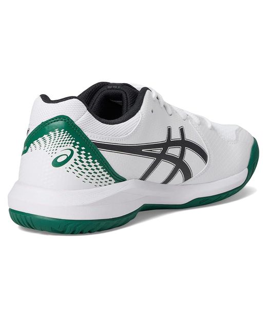 Asics White Gel-Dedicate 8 Wide Cross Training Shoes/Midnight 8 Ee for men