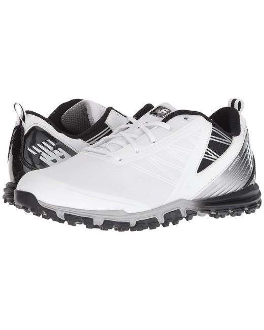 New Balance White Minimus Sl Waterproof Spikeless Comfort Golf Shoe for men