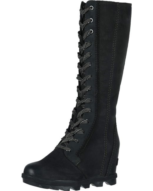 sorel joan of arctic wedge tall black