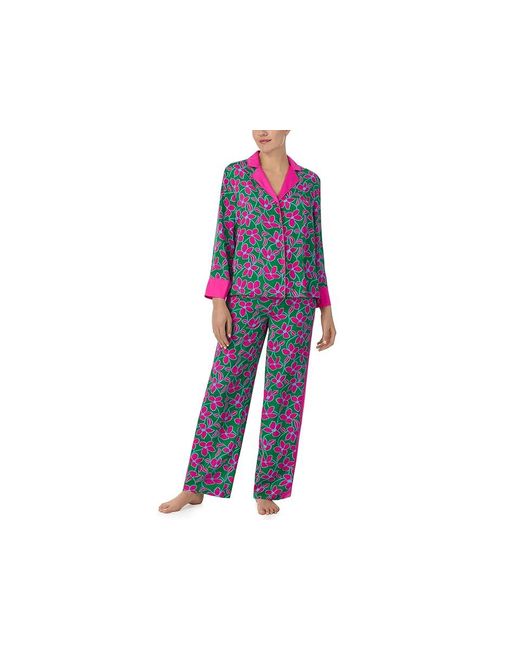 Kate Spade Bracelet Sleeve Pj Set Tropical Floral Pajama Sets in Blue Lyst