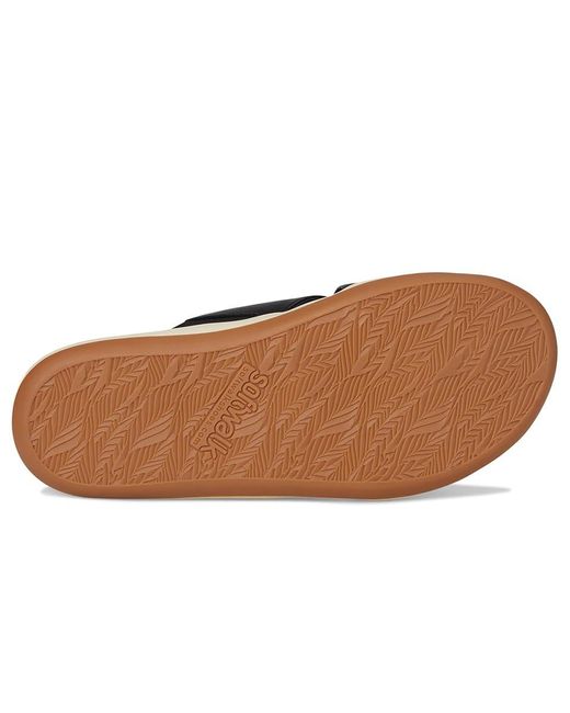 Softwalk® Black Jesi Sandals 9.5 N (A) Leather
