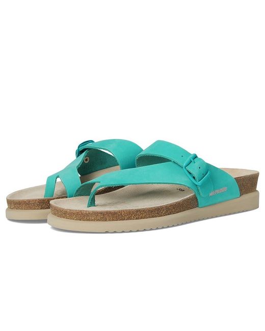 Mephisto Blue Helen Sandals Eu 38 (Us 8) B
