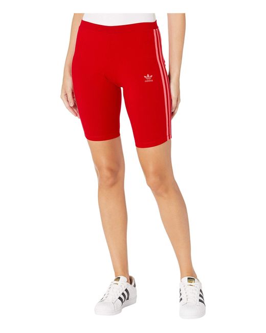 Adidas Originals Red Cycling Shorts