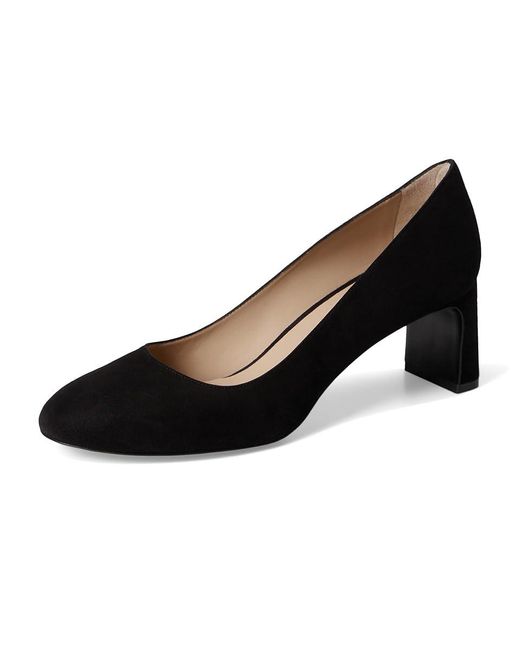 Stuart Weitzman Black Babette Pump 60 Dress Sandals, Leather