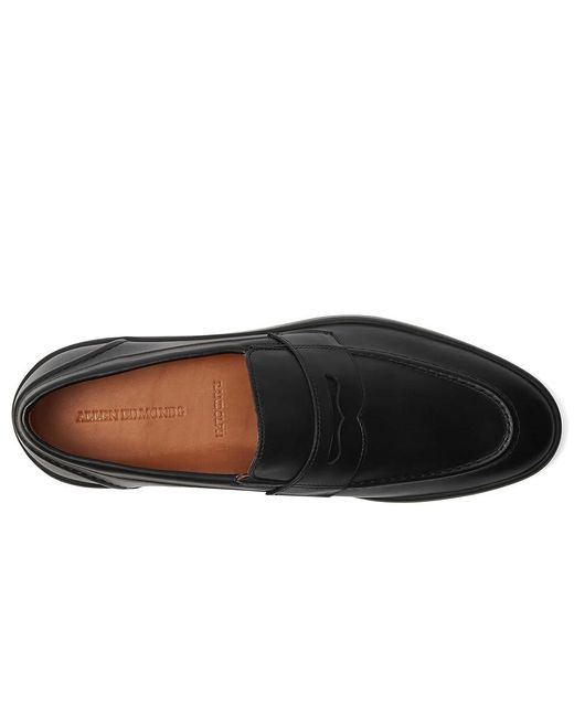 Allen Edmonds Black Randolph 2.0 Slip-On Sneaker Shoes 12 D (M) Leather/Rubber for men