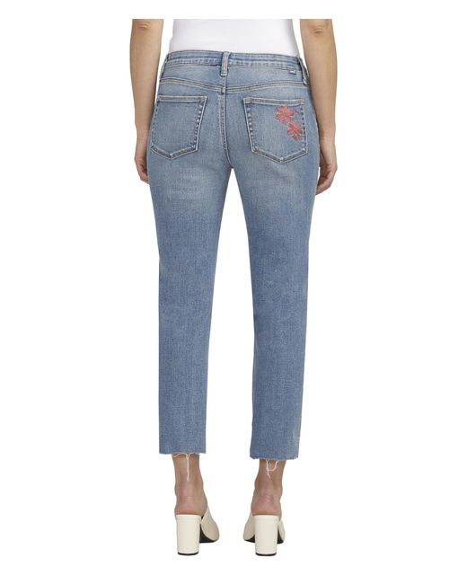 Jag Jeans Blue Ruby Straight Crop