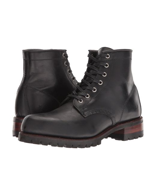 addison lug lace up