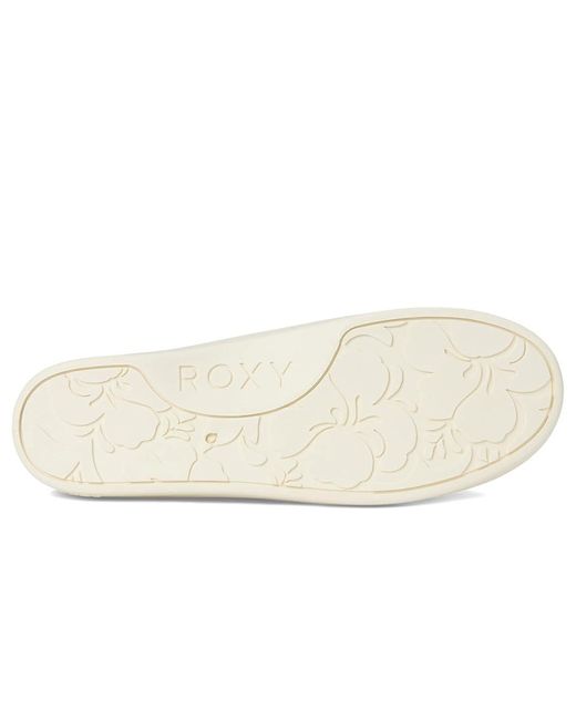 Roxy Black Bayshore Plus Lx Slip On Shoes, Leather