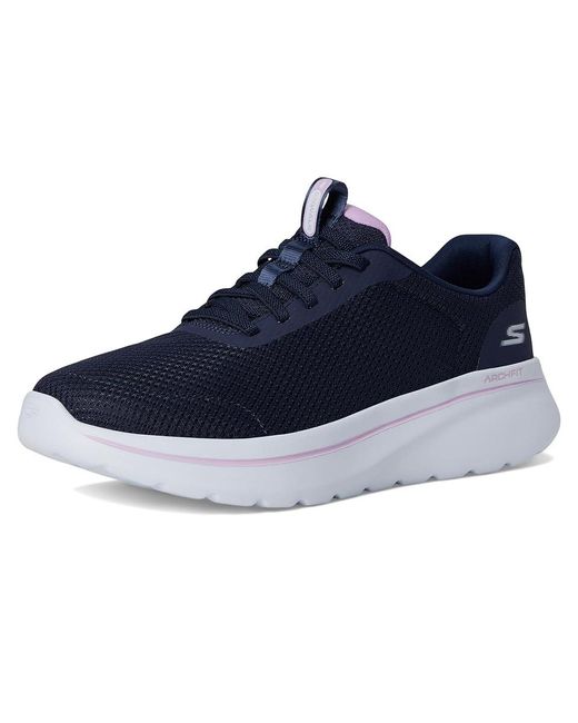 Skechers Blue Go Walk Arch Fit N-Joy Amira Walking Shoes/ 11 B