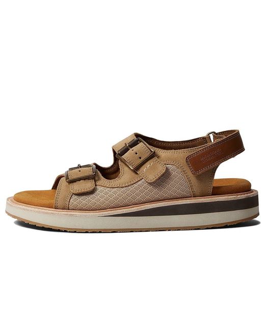 SAS Brown Conga Adjustable Sandal (Coverall) Sandals