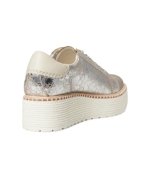 Dolce Vita Metallic Twain Shoes, Rubber