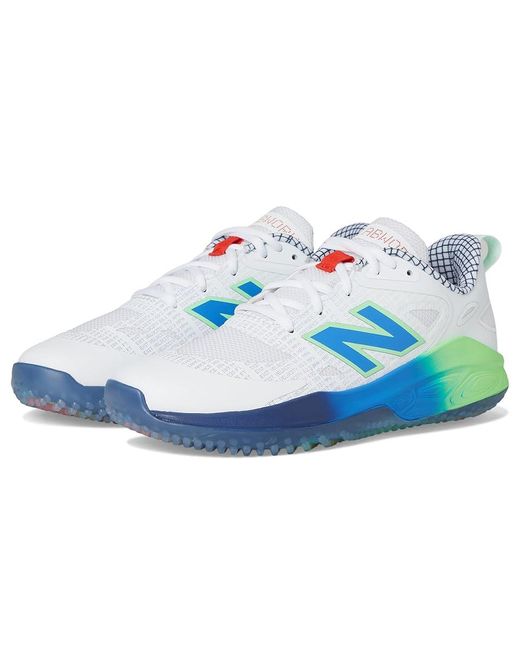 New Balance Blue Fresh Foam Velo V4 Turf-Trainer Shoes/Bright Lapis 9 B