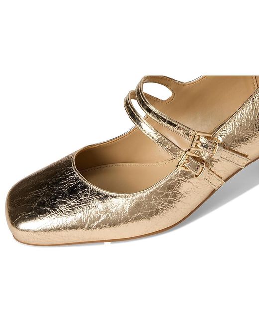 MICHAEL Michael Kors Metallic Matilda Flex Pump Shoes, Faux Leather