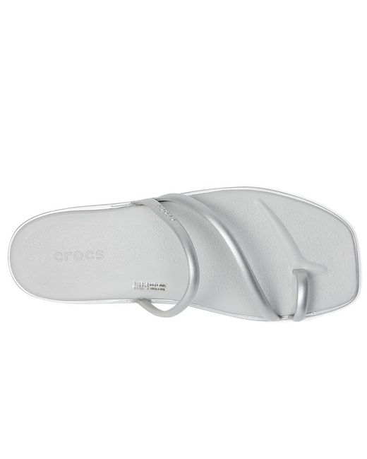 CROCSTM White Miami Toe Loop Sandal Sandals