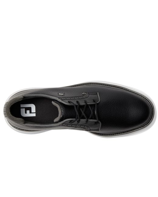 Footjoy Black Traditions Blucher Golf Shoes for men