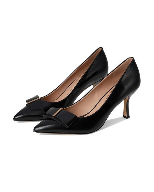 Cole Haan Black Felicia Bow Pumps High Heels 8.5 B