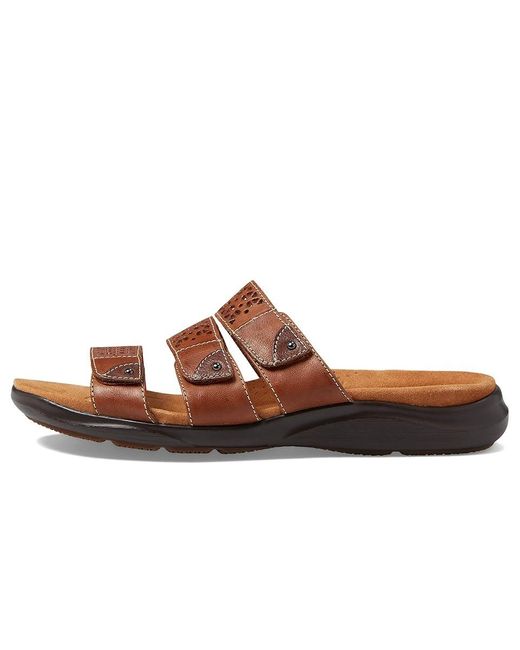 Clarks Brown Kitly Walk ( Leather) Shoes