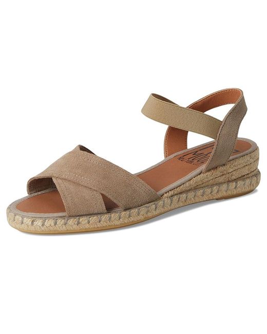 Miz Mooz Metallic Vena Wedge Shoes Eu 38 (Us 7.5-8) B