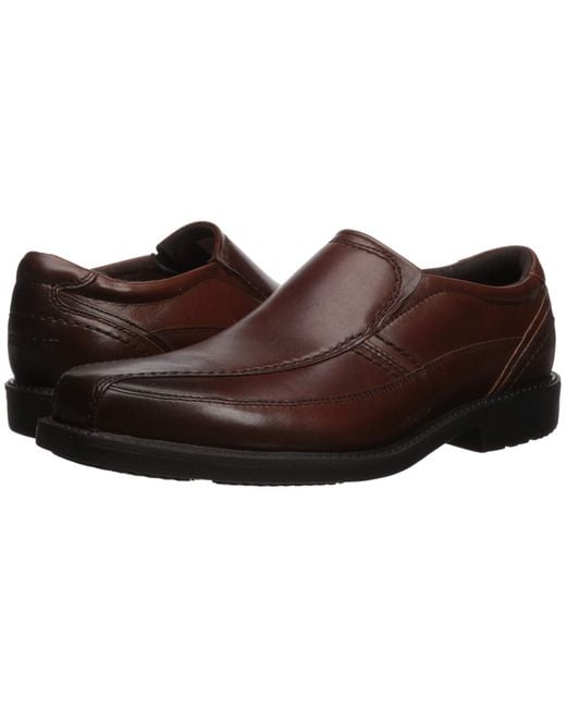 rockport men's leader 2 bike slip on oxford