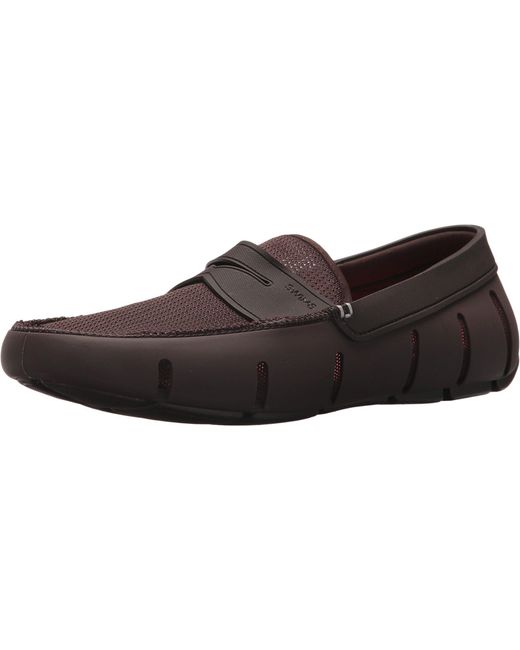swims penny loafer black