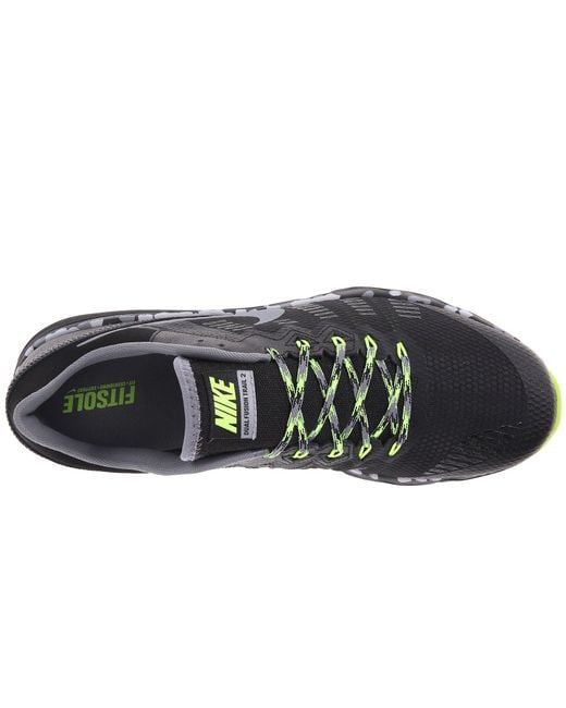 Nike Dual Fusion Trail 2 in Black for Men | Lyst