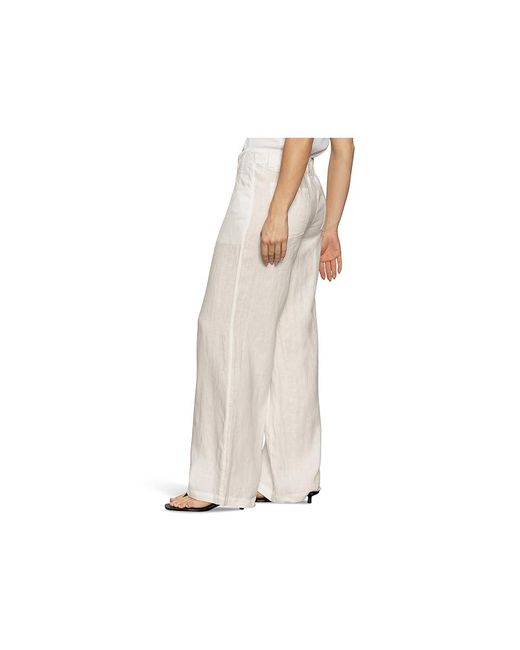 Sanctuary Black Relaxed Linen Arden Clothing, Cotton/Linen/Polyester