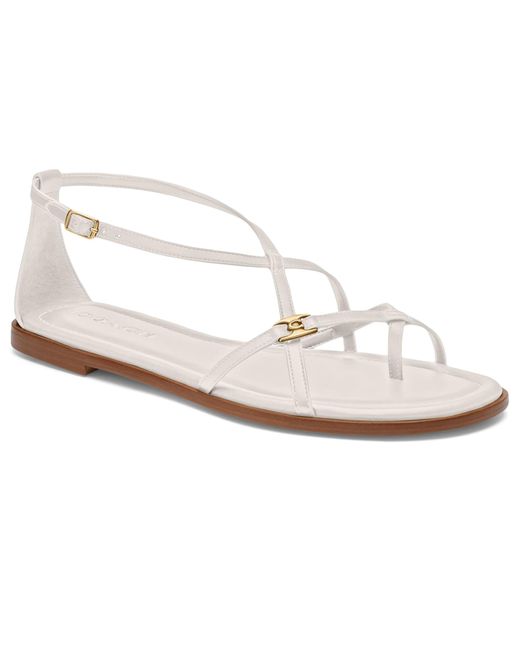 COACH White Jenni Sandals