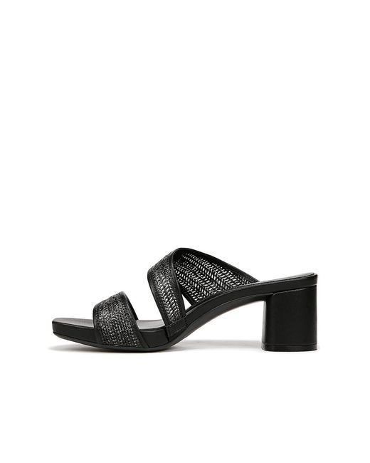 Naturalizer Black Inez2 Slides ( Fabric) Sandals