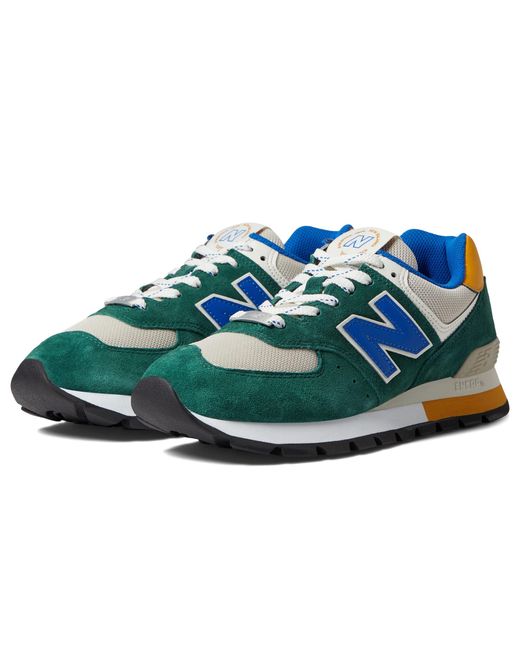 New Balance Suede Ml574 - Rugged in Green for Men | Lyst