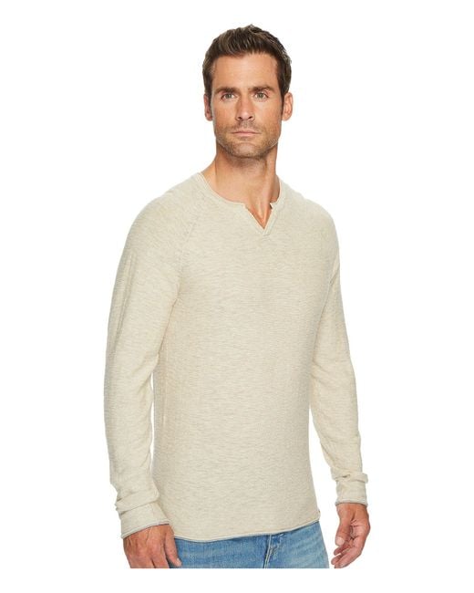 Lucky Brand Notch Neck Sweater for Men